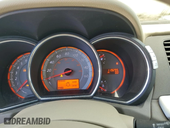 2009 Nissan Murano S with VIN JN8AZ18W99W215027, listed as a Copart auction lot 53029535 with 119,295 mi miles and Non Repairable. Bid and sale history available at DreamBid. Image 9.