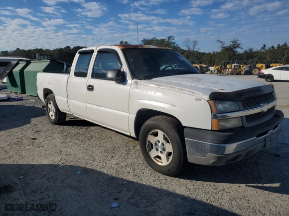 2003 Chevrolet Silverado 1500 Work Truck with VIN 2GCEC19X731245311, listed as a Copart auction lot 87621145 with 105,910 mi miles and Clean Title. Bid and sale history available at carsss.com. Image 4.