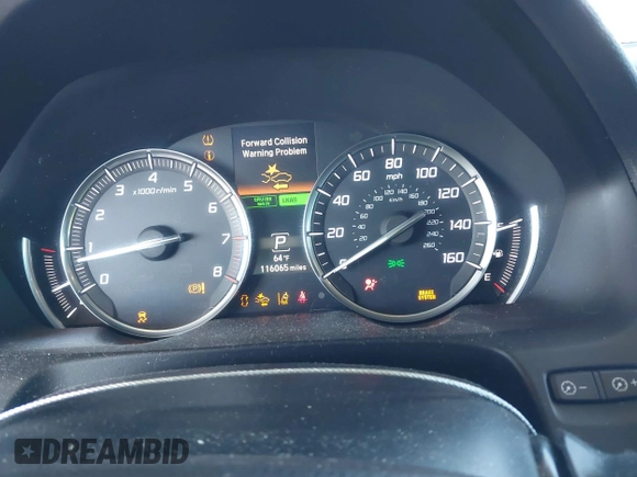 2017 Acura TLX V6 w/Technology Pkg with VIN 19UUB2F58HA003553, listed as a IAAI auction lot 41831368 with 116,065 mi miles and . Bid and sale history available at DreamBid. Image 7.