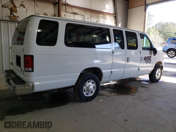 1999 Ford Econoline Passenger XL with VIN 1FBSS31L0XHB37226, listed as a Copart auction lot 46419355 with 51,209 mi miles and Clean Title. Bid and sale history available at DreamBid. Image 3.