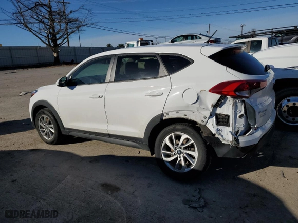 2018 Hyundai Tucson SE with VIN KM8J23A40JU808341, listed as a Copart auction lot 42802795 with 46,639 mi miles and Salvage Title. Bid and sale history available at carsss.com. Image 2.