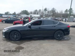 2021 Acura TLX w/Technology Package with VIN 19UUB6F48MA004162, listed as a IAAI auction lot 41815089 with 48,692 mi miles. Bid and sale history available at carsss.com. Image 14.