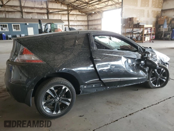2015 Honda CR-Z with VIN JHMZF1D40FS002707, listed as a Copart auction lot 63691594 with Not Provided miles and Salvage Title. Bid and sale history available at DreamBid. Image 3.
