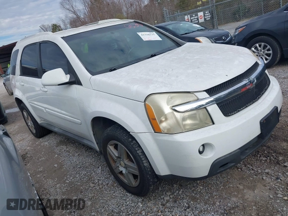 2009 Chevrolet Equinox LT w/2LT with VIN 2CNDL63F696252332, listed as a IAAI auction lot 41336535 with 192,820 mi miles. Bid and sale history available at carsss.com. Image 1.