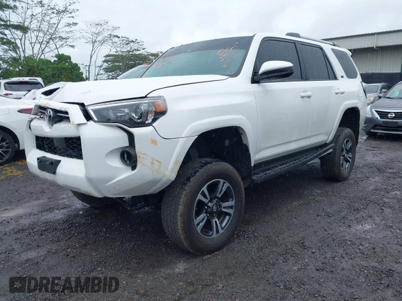 2022 Toyota 4Runner SR5 with VIN JTEMU5JR3N5987585, listed as a IAAI auction lot 41714815 with 38,874 mi miles and . Bid and sale history available at DreamBid. Image 23.