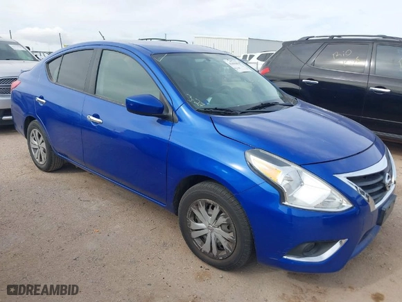 2017 Nissan Versa Sedan SV with VIN 3N1CN7AP8HL841469, listed as a IAAI auction lot 41896829 with 103,452 mi miles. Bid and sale history available at carsss.com. Image 1.