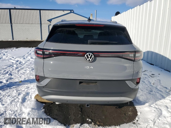 2022 Volkswagen ID.4 Pro S z VIN WVGUNPE22NP059678, wystawiony jako Copart lot #89314715 z przebiegiem 22 362 mil mil oraz Szkody całkowita. Historia ofert i sprzedaży dostępna na DreamBid. Obrazek 6.