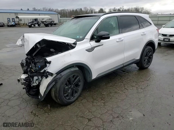 2021 Kia Sorento S with VIN 5XYRLDLCXMG031560, listed as a Copart auction lot 50876445 with 50,655 mi miles and Salvage Title. Bid and sale history available at carsss.com. Image 12.