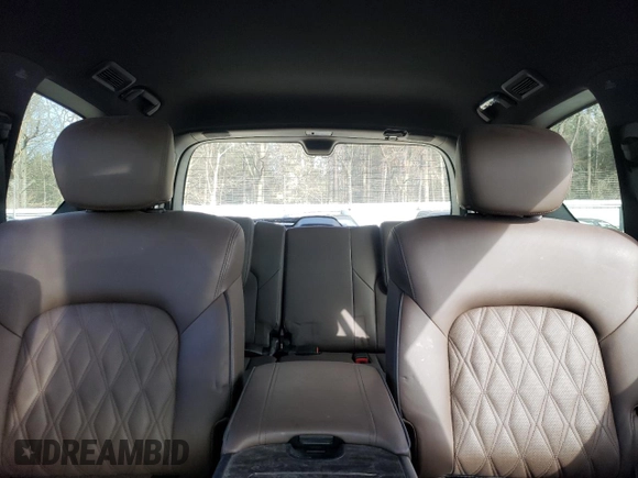 2021 Nissan Armada Platinum with VIN JN8AY2DA9M9373099, listed as a Copart auction lot 44125935 with 79,266 mi miles and Salvage Title. Bid and sale history available at carsss.com. Image 10.