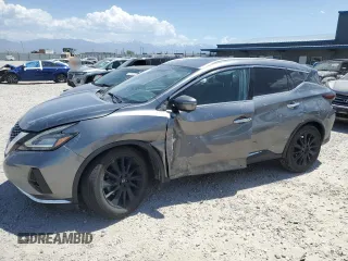 2019 Nissan Murano Platinum with VIN 5N1AZ2MJ2KN110381, listed as a Copart auction lot 60475205 with 48,496 mi miles and Salvage title. Bid and sale history available at DreamBid. Image 1.