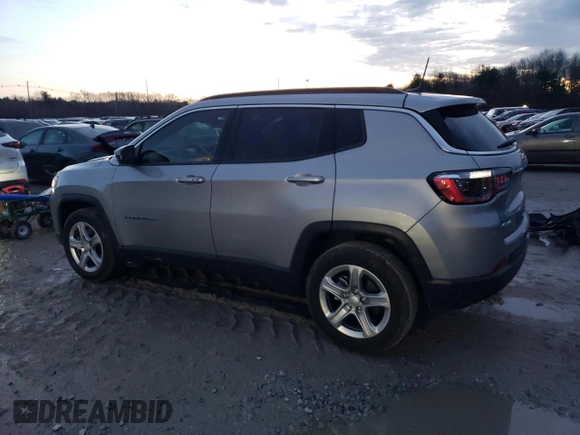 2023 Jeep Compass Latitude with VIN 3C4NJDBN5PT551685, listed as a Copart auction lot 85771934 with 16,410 mi miles and Salvage Title. Bid and sale history available at DreamBid. Image 2.