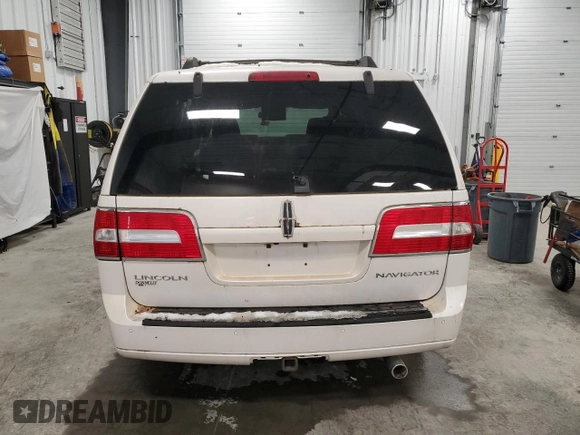 2009 Lincoln Navigator with VIN 5LMFU28549LJ00830, listed as a Copart auction lot 89405545 with Not provided miles and Non repairable. Bid and sale history available at DreamBid. Image 6.