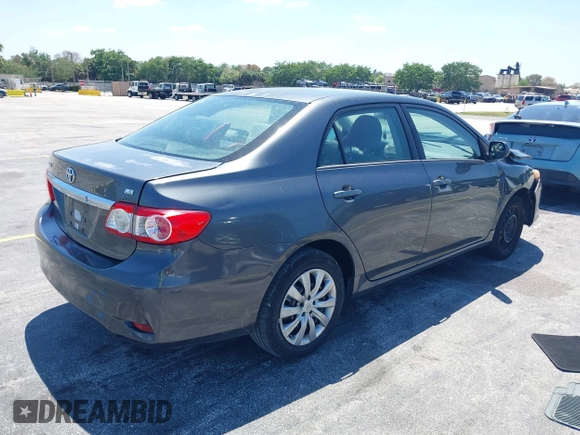 2012 Toyota Corolla L with VIN 2T1BU4EE8CC906366, listed as a IAAI auction lot 42020239 with Not Provided miles and . Bid and sale history available at DreamBid. Image 4.