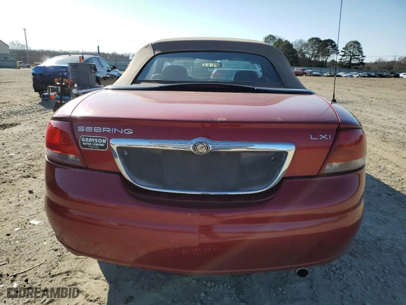 2002 Chrysler Sebring LXi with VIN 1C3EL55R52N211724, listed as a Copart auction lot 42545065 with 161,321 mi miles and Clean Title. Bid and sale history available at carsss.com. Image 6.
