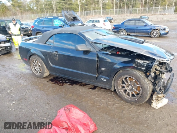 2007 Ford Mustang GT Deluxe with VIN 1ZVFT85H875335046, listed as a IAAI auction lot 41211492 with 108,509 mi miles and . Bid and sale history available at carsss.com. Image 13.