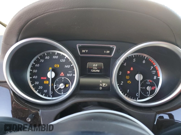 2016 Mercedes-Benz GL with VIN 4JGDF6EE7GA653089, listed as a Copart auction lot 88741535 with 135,396 mi miles and Salvage Title. Bid and sale history available at carsss.com. Image 9.