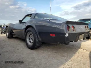 1981 Chevrolet Corvette with VIN 1G1AY8763B5103059, listed as a Copart auction lot 75293044 with 91,784 mi miles and Salvage Title. Bid and sale history available at carsss.com. Image 2.