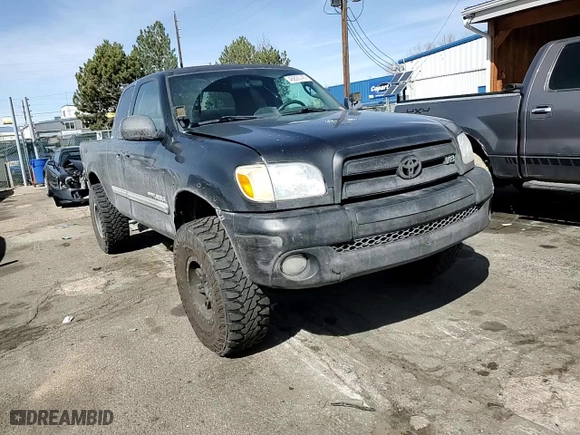 2005 Toyota Tundra SR5 with VIN 5TBBT44145S464674, listed as a Copart auction lot 48800745 with 251,210 mi miles and Salvage Title. Bid and sale history available at carsss.com. Image 10.