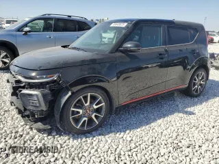 2021 Kia Soul Turbo with VIN KNDJ53AF5M7766491, listed as a Copart auction lot 49648625 with 32,443 mi miles and Salvage Title. Bid and sale history available at DreamBid. Image 1.