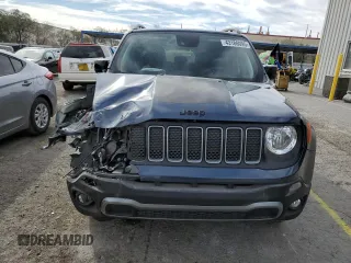 2023 Jeep Renegade Latitude with VIN ZACNJDB16PPP41240, listed as a Copart auction lot 43186095 with 21,257 mi miles and Salvage Title. Bid and sale history available at carsss.com. Image 5.