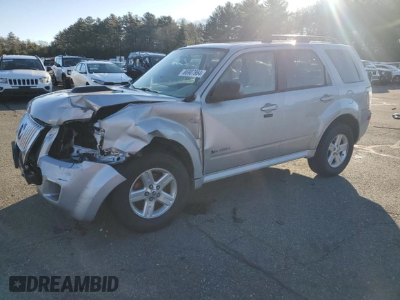 2008 Mercury Mariner with VIN 4M2CU29H28KJ26862, listed as a Copart auction lot 86907864 with 127,249 mi miles and Salvage Title. Bid and sale history available at carsss.com. Image 1.