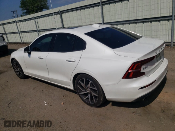 2019 Volvo S60 Momentum with VIN 7JR102FK1KG013618, listed as a Copart auction lot 66702203 with 93,451 mi miles. Bid and sale history available at carsss.com. Image 2.
