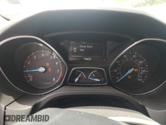 2016 Ford Focus SE with VIN 1FADP3F26GL332241, listed as a Copart auction lot 41868995 with 162,401 mi miles and Salvage Title. Bid and sale history available at DreamBid. Image 9.