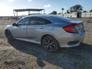 2020 Honda Civic Sedan Sport with VIN 19XFC2F85LE209319, listed as a Copart auction lot 48481385 with 58,457 mi miles and Salvage Title. Bid and sale history available at carsss.com. Image 2.