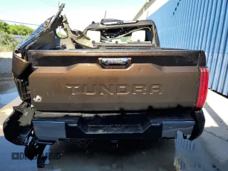 2022 Toyota Tundra 2WD 1794 Edition with VIN 5TFMA5AB0NX004561, listed as a Copart auction lot 49262374 with 49,660 mi miles and Non Repairable. Bid and sale history available at carsss.com. Image 6.