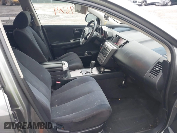2006 Nissan Murano SL with VIN JN8AZ08W06W522298, listed as a IAAI auction lot 41149684 with 123,911 mi miles and . Bid and sale history available at DreamBid. Image 5.