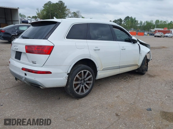 2017 Audi Q7 Premium Plus with VIN WA1LAAF79HD029144, listed as a IAAI auction lot 41902773 with Not Provided miles and . Bid and sale history available at DreamBid. Image 4.
