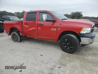 2017 Ram 1500 Express with VIN 3C6RR6KT2HG521212, listed as a Copart auction lot 41806575 with 112,755 mi miles and Salvage title. Bid and sale history available at DreamBid. Image 4.