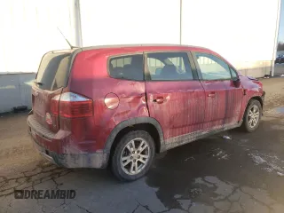 2012 Chevrolet Orlando 1LT z VIN KL77P2EM9CK580954, wystawiony jako Copart lot #83370534 z przebiegiem 214 895 mil mil oraz Szkody całkowita. Historia ofert i sprzedaży dostępna na DreamBid. Obrazek 3.