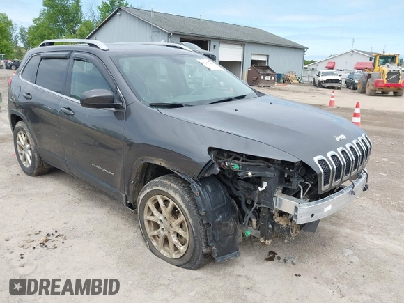 2017 Jeep Cherokee Latitude with VIN 1C4PJMCBXHW515628, listed as a IAAI auction lot 42295318 with 88,923 mi miles and . Bid and sale history available at DreamBid. Image 1.
