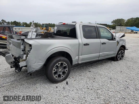 2024 Ford F-150 STX with VIN 1FTEW2K56RKD00250, listed as a Copart auction lot 71246864 with 153 mi miles and Clean Title. Bid and sale history available at carsss.com. Image 3.