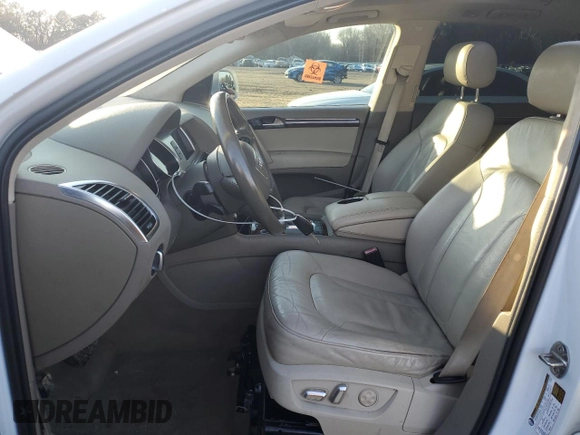2012 Audi Q7 3.0L TDI Premium Plus with VIN WA1LMAFE0CD009461, listed as a Copart auction lot 88027175 with 0 mi miles and Salvage Title. Bid and sale history available at carsss.com. Image 7.