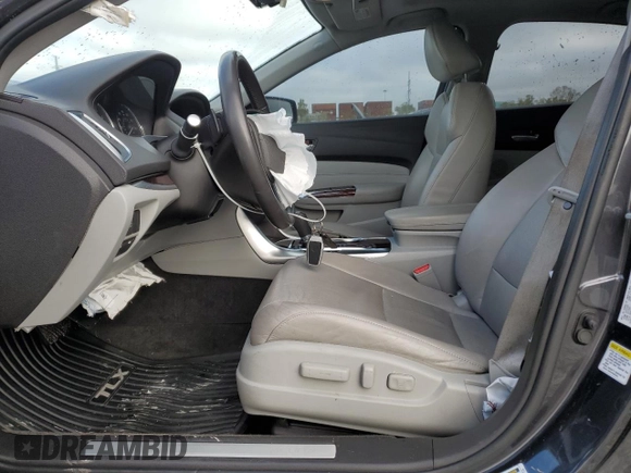 2015 Acura TLX Tech with VIN 19UUB1F59FA007473, listed as a Copart auction lot 74054264 with 129,312 mi miles and Salvage Title. Bid and sale history available at carsss.com. Image 7.