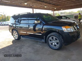 2014 Nissan Armada Platinum z VIN 5N1AA0NE3EN607277, wystawiony jako IAAI lot #40266042 z przebiegiem 113 419 mil mil oraz . Historia ofert i sprzedaży dostępna na DreamBid. Obrazek 1.