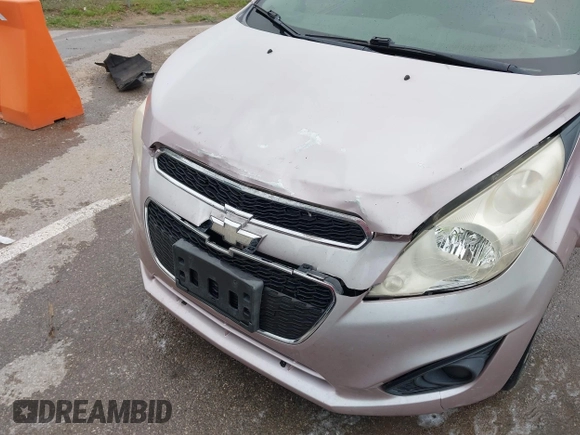 2013 Chevrolet Spark LS with VIN KL8CB6S97DC589891, listed as a IAAI auction lot 41909088 with 144,480 mi miles. Bid and sale history available at carsss.com. Image 6.