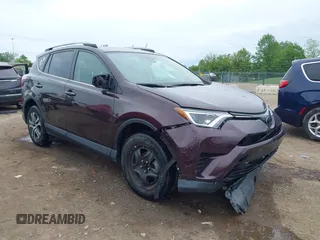 2017 Toyota RAV4 LE with VIN 2T3BFREV9HW646757, listed as a IAAI auction lot 42247581 with 45,618 mi miles and . Bid and sale history available at DreamBid. Image 1.
