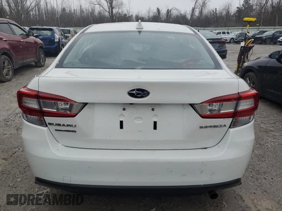 2020 Subaru Impreza Premium z VIN 4S3GKAV63L3608643, wystawiony jako Copart lot #47003095 z przebiegiem 67 028 mil mil oraz Szkoda całkowita • Salvage title. Historia ofert i sprzedaży dostępna na DreamBid. Obrazek 6.