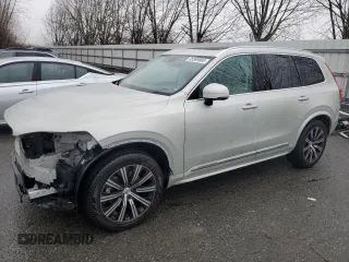 2020 Volvo XC90 Inscription with VIN YV4A221L1L1618474, listed as a Copart auction lot 45589905 with 87,455 mi miles and Salvage title. Bid and sale history available at DreamBid. Image 1.