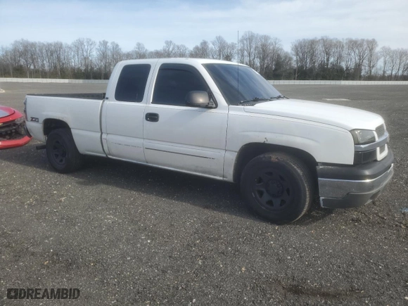 2004 Chevrolet Silverado 1500 Work Truck with VIN 2GCEC19V441229714, listed as a Copart auction lot 42503755 with 132,733 mi miles and Salvage Title. Bid and sale history available at carsss.com. Image 4.
