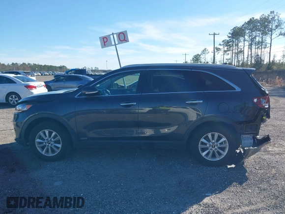 2019 Kia Sorento LX with VIN 5XYPGDA3XKG436510, listed as a IAAI auction lot 41010237 with 123,368 mi miles and . Bid and sale history available at carsss.com. Image 14.