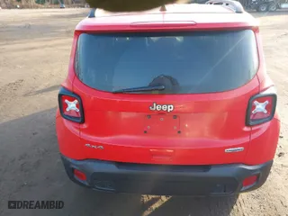 2019 Jeep Renegade Altitude with VIN ZACNJBBB9KPK14329, listed as a IAAI auction lot 41490766 with 140,234 mi miles. Bid and sale history available at carsss.com. Image 16.