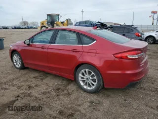 2020 Ford Fusion SE with VIN 3FA6P0HD7LR188068, listed as a Copart auction lot 51223185 with 30,321 mi miles and Salvage Title. Bid and sale history available at carsss.com. Image 2.