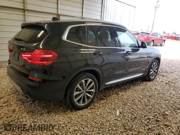 2018 BMW X3 xDrive30i with VIN 5UXTR9C53JLD62050, listed as a Copart auction lot 48326875 with 97,525 mi miles and Salvage Title. Bid and sale history available at carsss.com. Image 3.