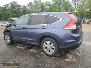 2014 Honda CR-V EX with VIN 3CZRM3H51EG702662, listed as a Copart auction lot 51630765 with 95,007 mi miles and Salvage Title. Bid and sale history available at carsss.com. Image 2.