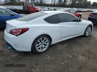 2016 Hyundai Genesis Coupe 3.8L Base with VIN KMHHT6KJ9GU132689, listed as a Copart auction lot 44062165 with 62,676 mi miles and Salvage title. Bid and sale history available at DreamBid. Image 3.