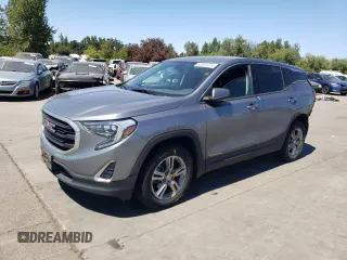 2019 GMC Terrain SLE with VIN 3GKALMEV2KL249787, listed as a Copart auction lot 63664424 with 100,522 mi miles and Salvage title. Bid and sale history available at DreamBid. Image 1.